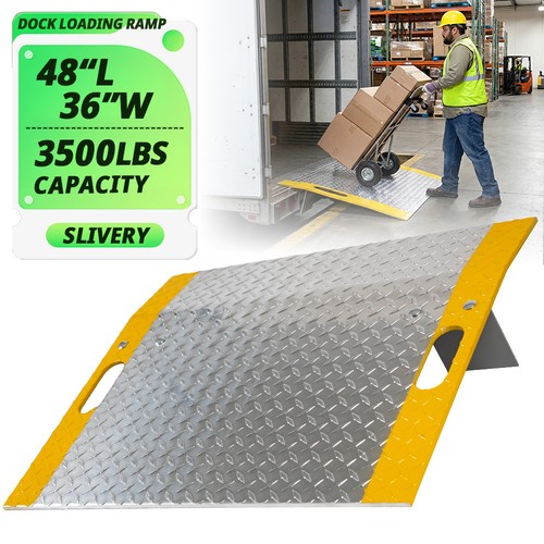 W aluminum dock - l, 36"